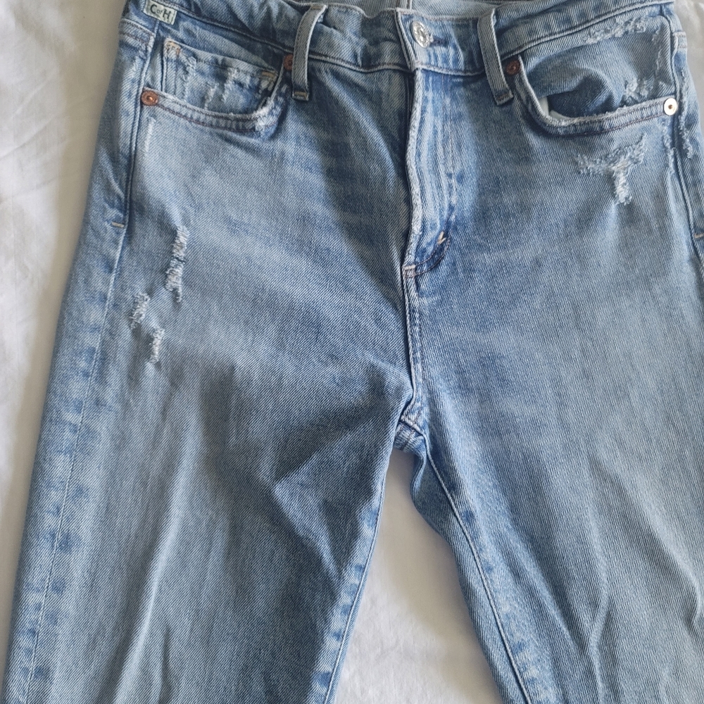 Citizens of Humanity Harlow Ankle Midrise Slim Jean Size 25 - Picture 8 of 10